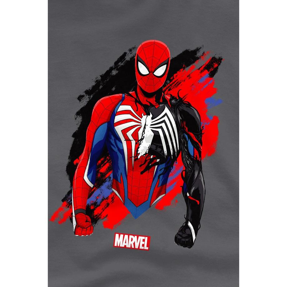 Spider-Man Symbiote T-Shirt Imprimé Graphique  