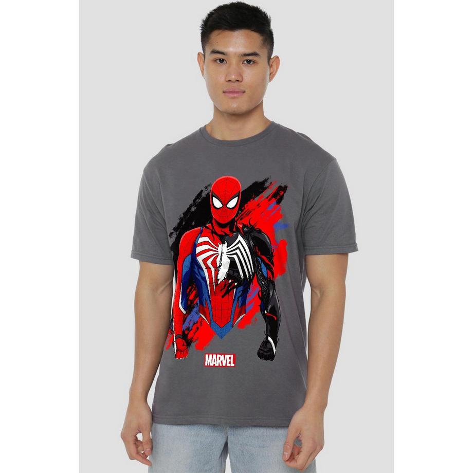 Spider-Man Symbiote T-Shirt Imprimé Graphique  