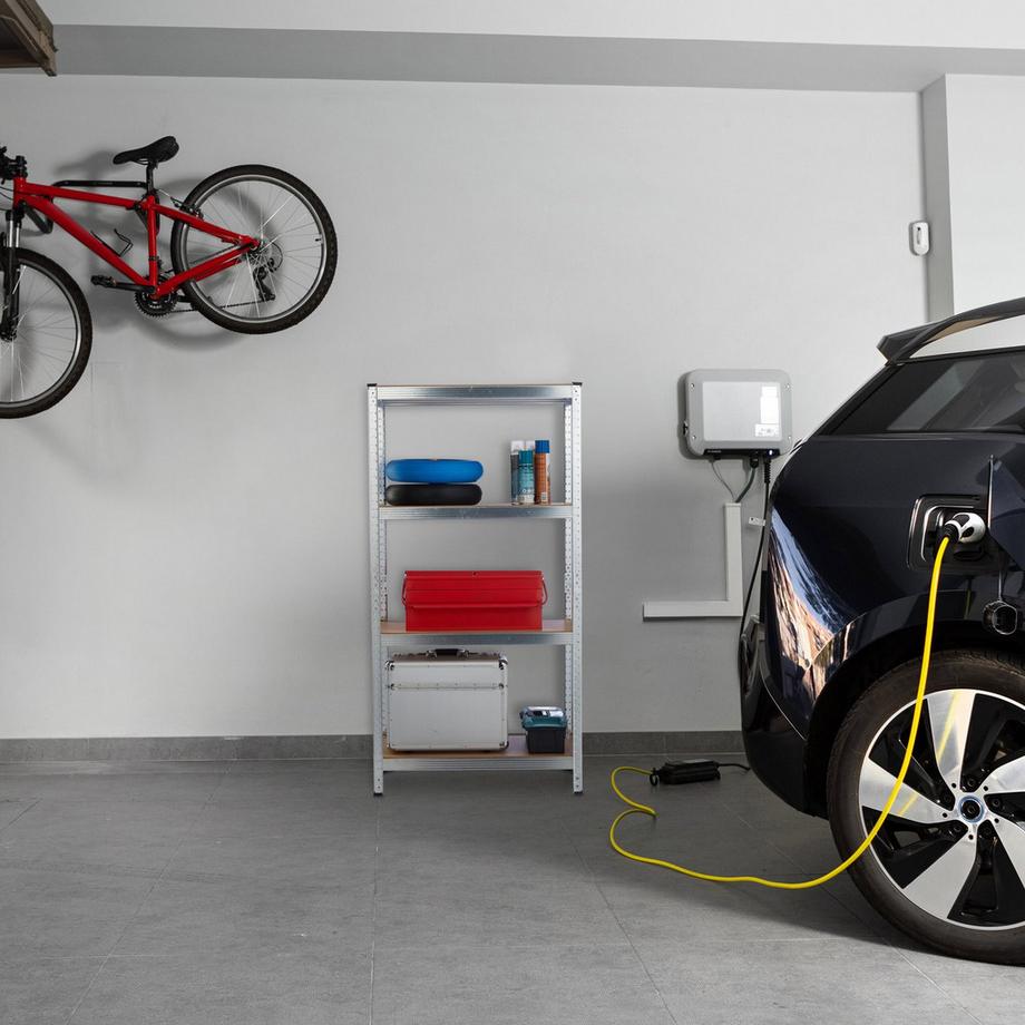 B2X  Verzinkte Schwerlastregale mit 4 Ebenen 