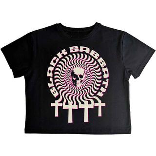 Black Sabbath  Hypnotic Skull Kurzes Top 