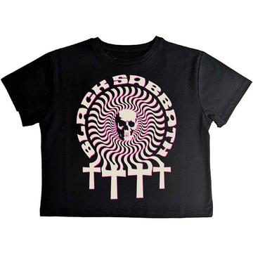 Hypnotic Skull Kurzes Top