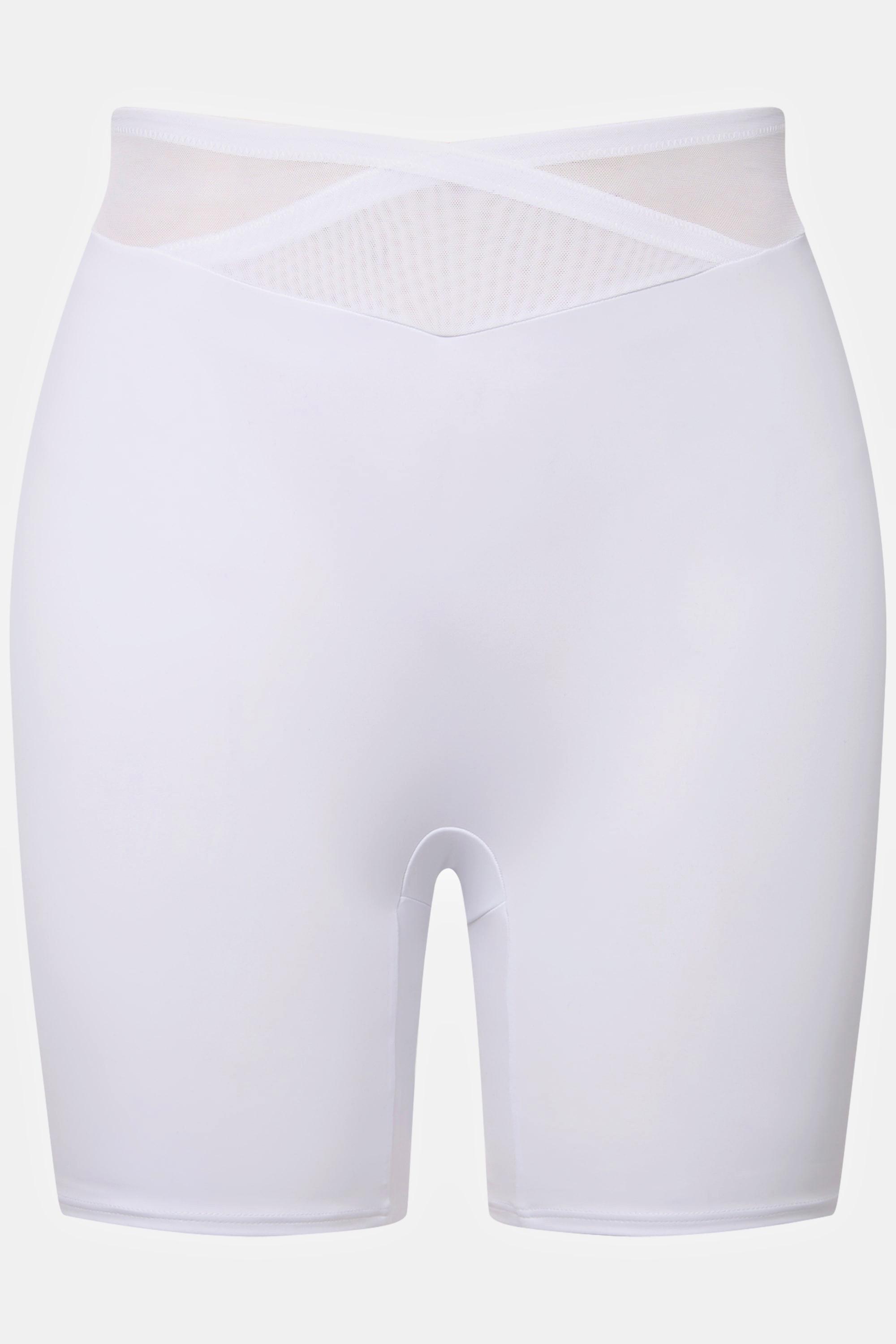 Ulla Popken  Shaping-Panty, breiter Meshbund, Wickeleffekt, High Waist 