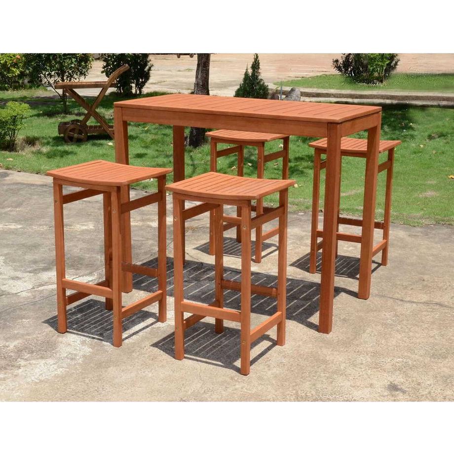 mutoni pleasure Garten Barhocker Palmdale (2-er Set)  