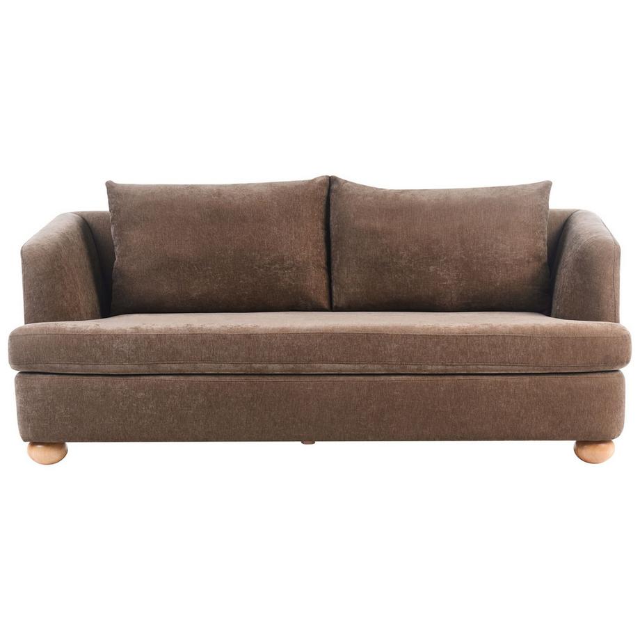 Canapé 3 places en Tissu chenille Minimaliste RATTVIK