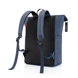 reisenthel  Rolltop Backpack Herringbone Dark Blue 