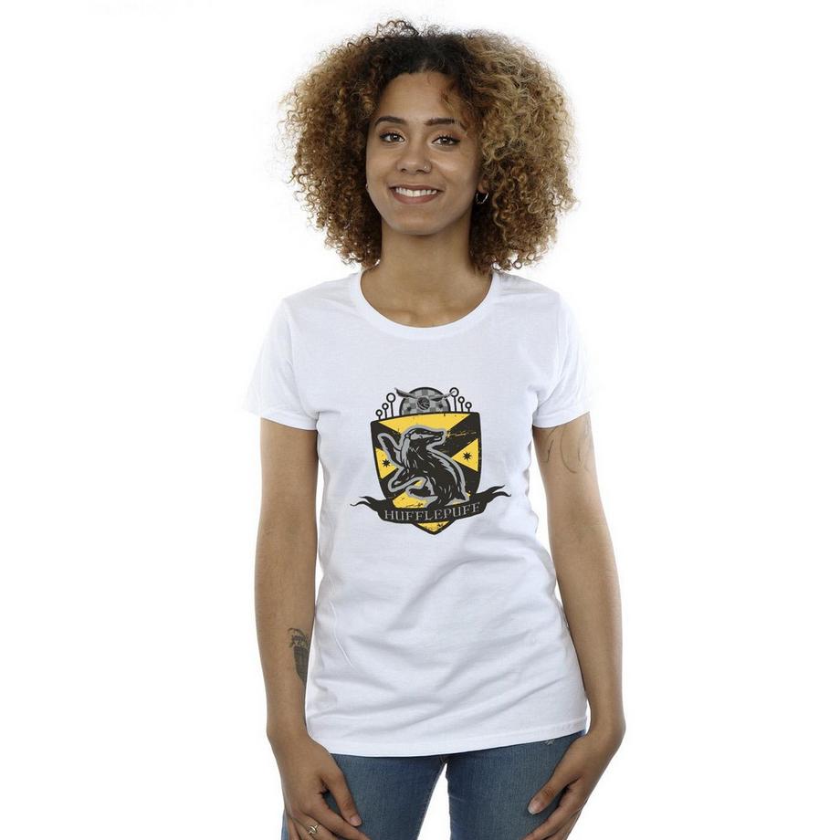 HARRY-POTTER T-shirt Blason Hufflepuff  