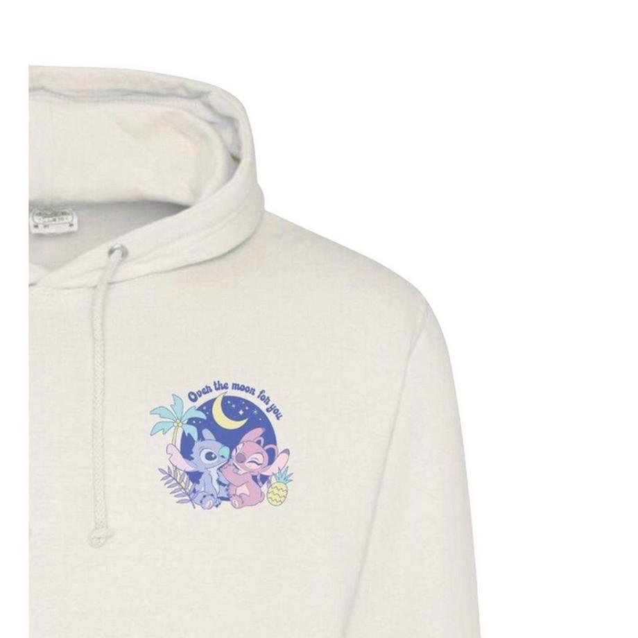 Lilo & Stitch Sweat À Capuche Motif Angel Over The Moon For You  