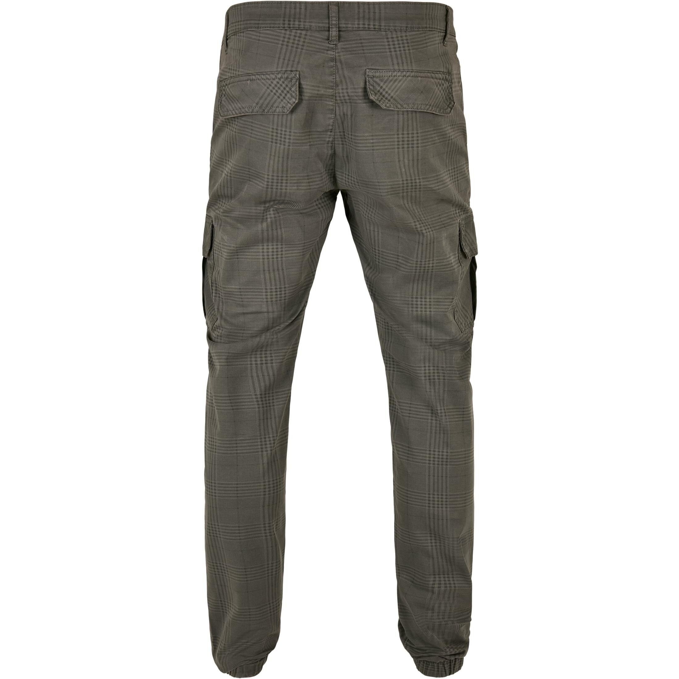 URBAN CLASSICS Glencheck All Over Print Cargohose  