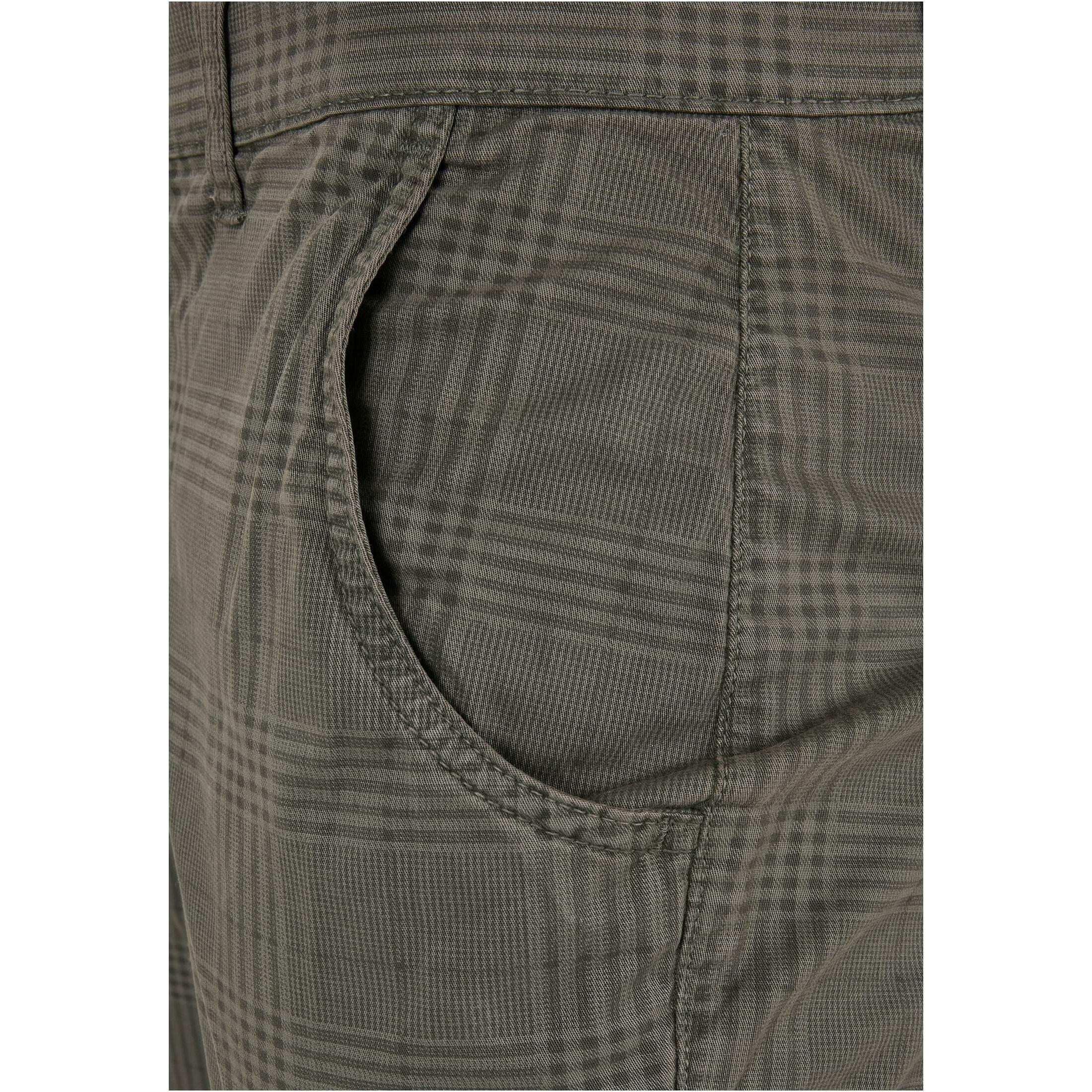 URBAN CLASSICS Glencheck All Over Print Cargohose  