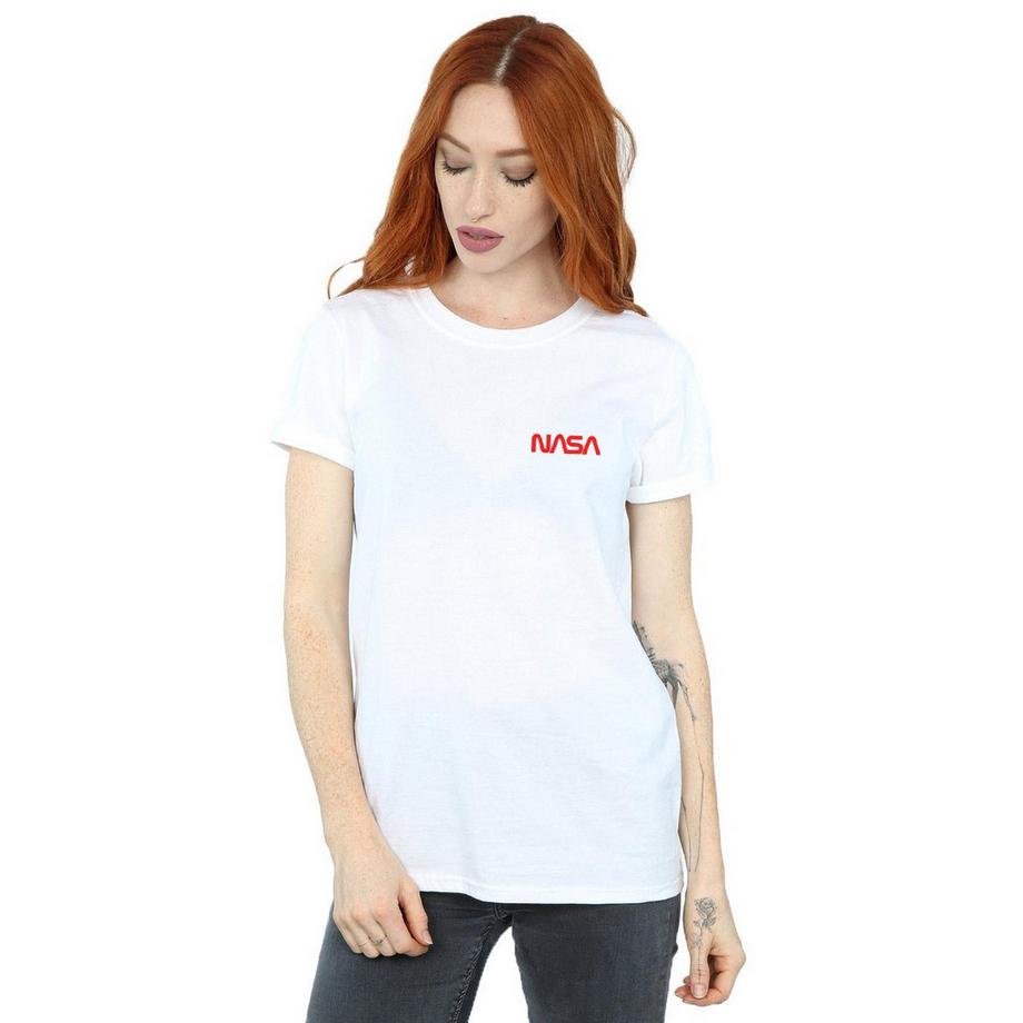 Nasa Logo T-Shirt Stampata  