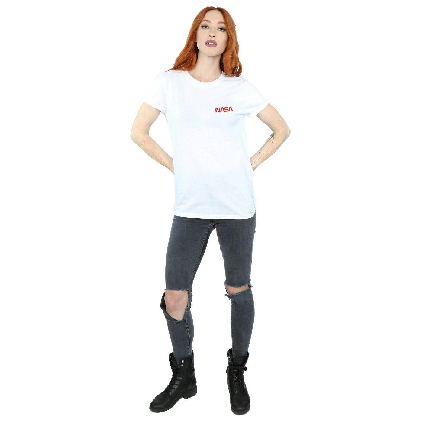 Nasa Logo Bedrucktes T-Shirt  