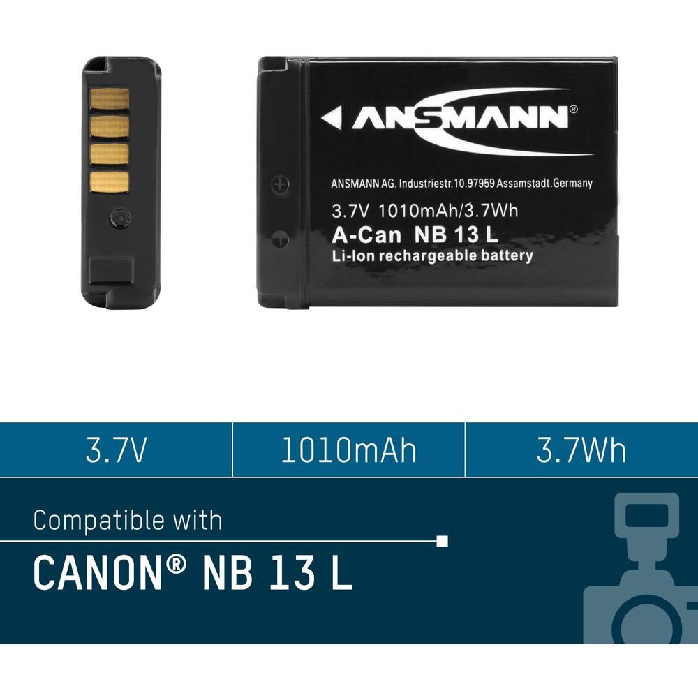 ANSMANN  Batterie pour appareil photo 