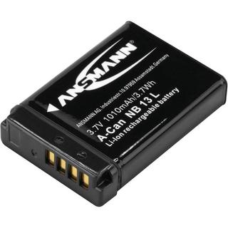 ANSMANN  A-Can NB 13L Kamera-Akku ersetzt Original-Akku (Kamera) NB-13L 3.7 V 1010 mAh 