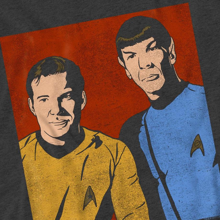 Star Trek Friends T-Shirt Stampata Vestibilità Regolare  