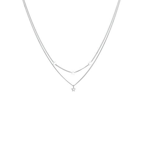 Elli  Halskette Layer Stern Astro Kristalle 