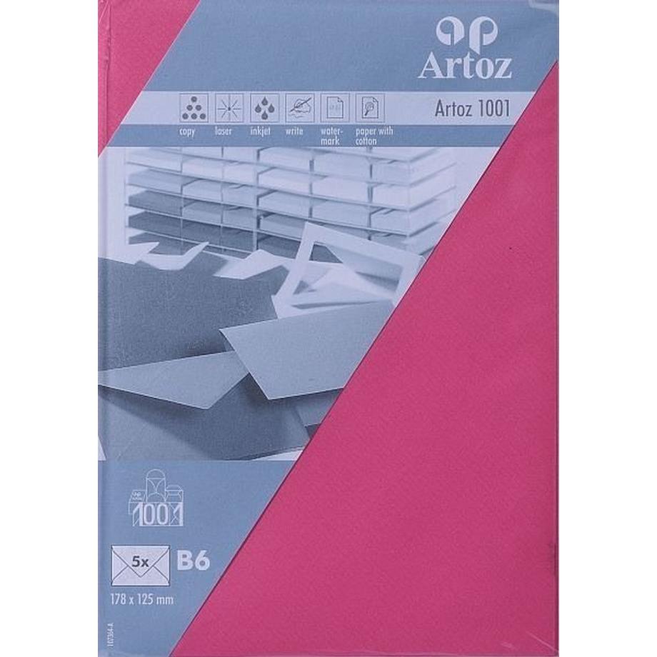 Artoz ARTOZ Couverts 1001 B6 100g, fuchsia 5 Stück  
