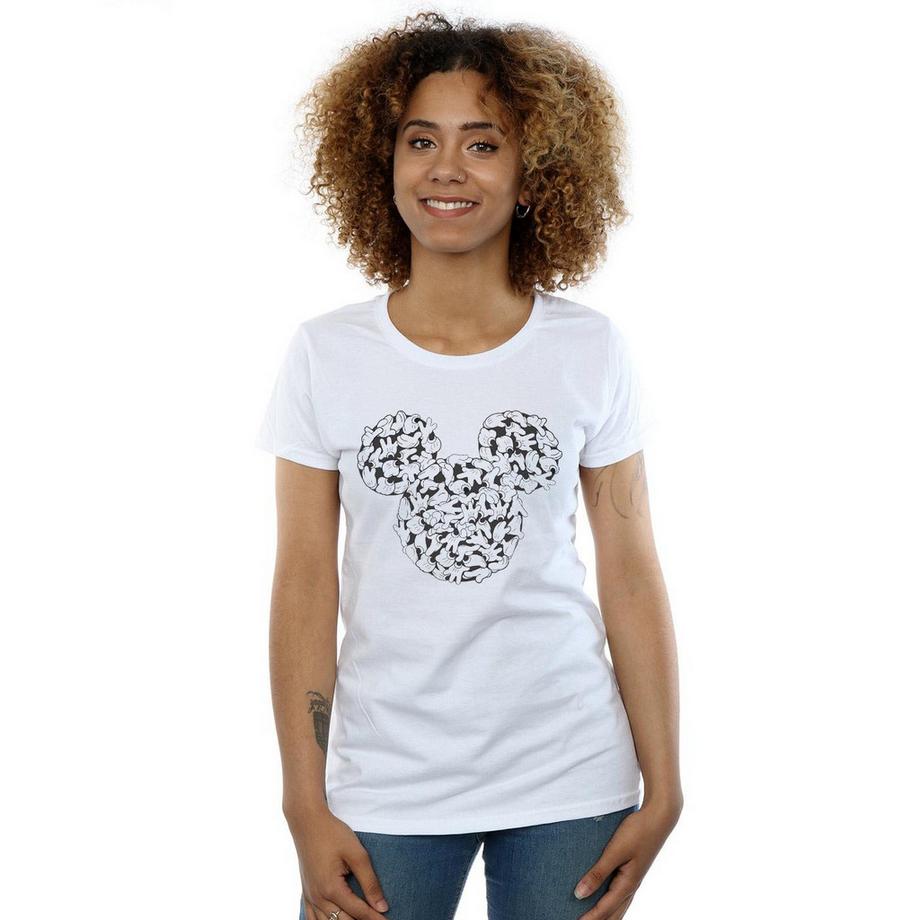 Disney Head Of Hands T-Shirt Imprimé  