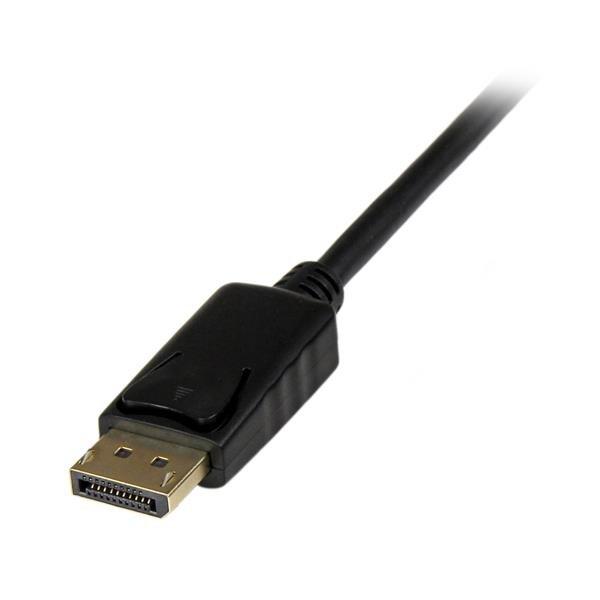 STARTECH.COM  StarTech.com Câble adaptateur DisplayPort vers DVI actif de 1,8 m - Convertisseur DP vers DVI-D - 1920x1200 - Noir 