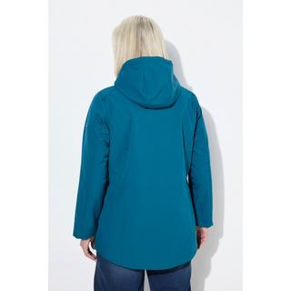 Ulla Popken HYPRAR Giacca Softshell Idrorepellente con Tasche Zip  