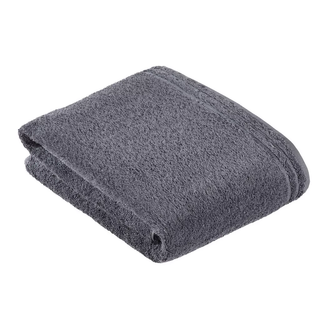 VOSSEN Drap de bain CALYPSO FEELING 100x150cm Flanelle gris