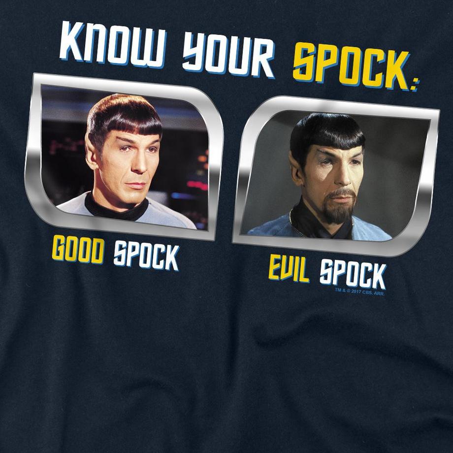 Star Trek Know Your Spock Langarm T-Shirt  
