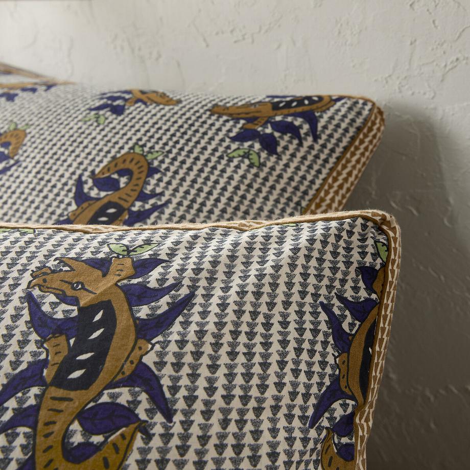 La Redoute Intérieurs Copripiumino Zakari con 50% cotone riciclato  