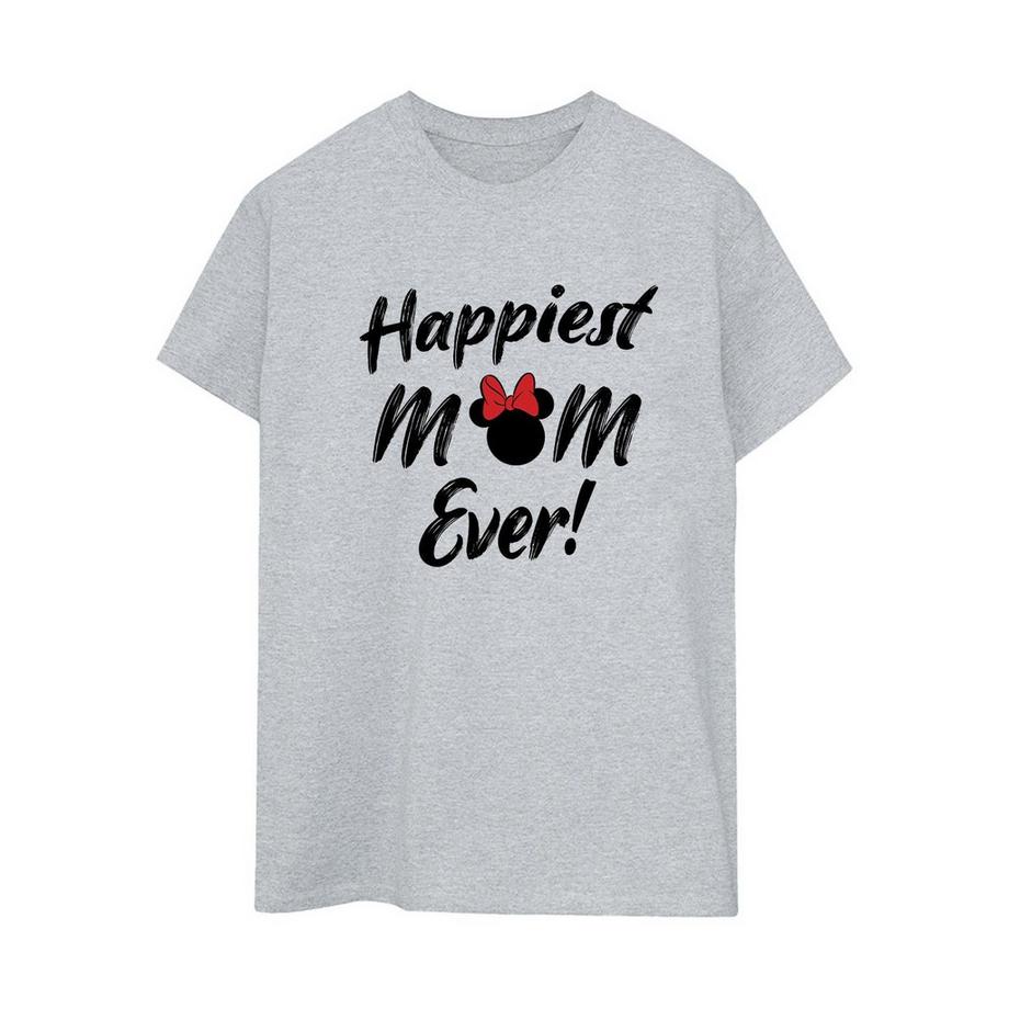 Disney Happiest Mom Ever T-Shirt Imprimé  
