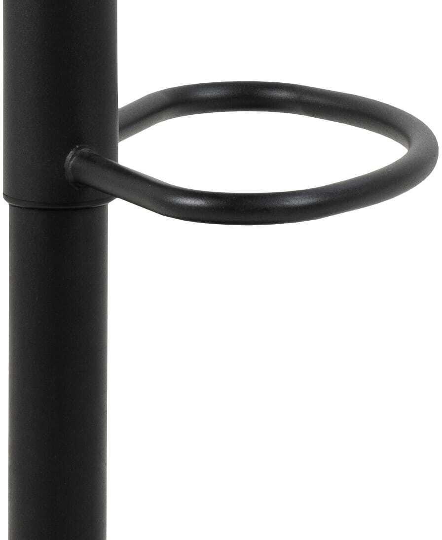 mutoni Tabouret de bar Shields beige pivotant 109 (1 pièce)  