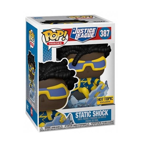 Funko  POP - DC Comics - Justice League - 387 - Static Shock - Special Edition 