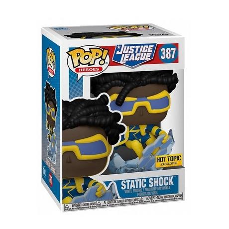 Funko  POP - DC Comics - Justice League - 387 - Static Shock - Special Edition 