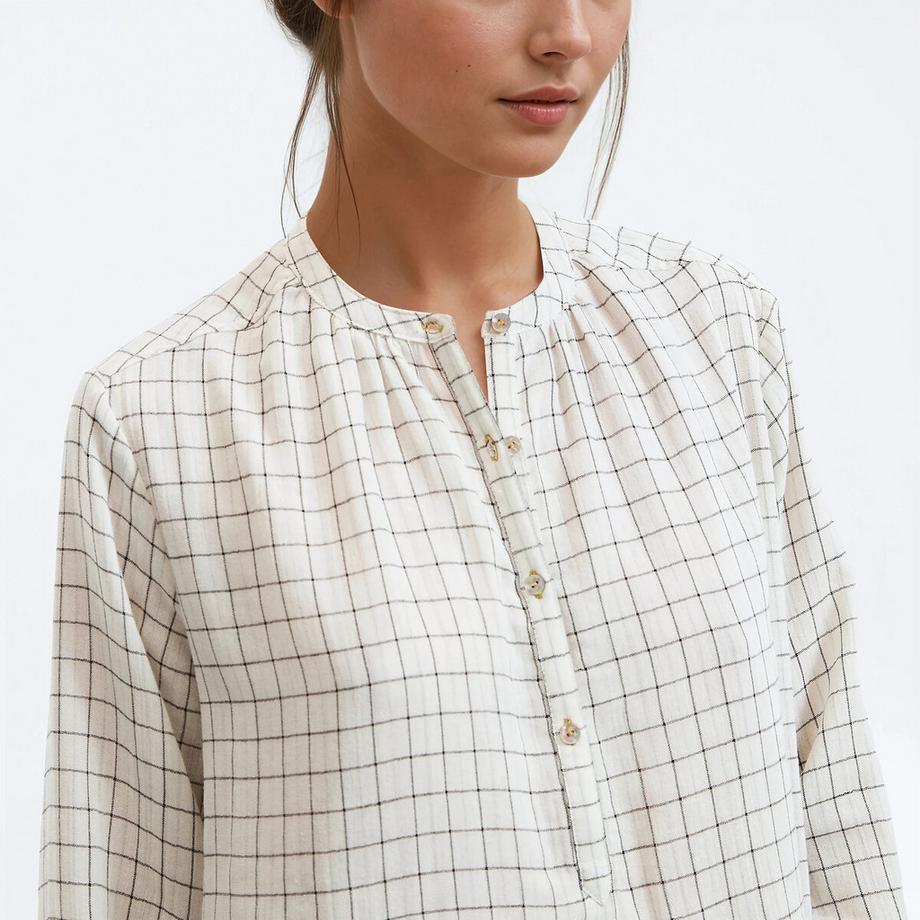 La Redoute Collections Chemise de Nuit à Carreaux  