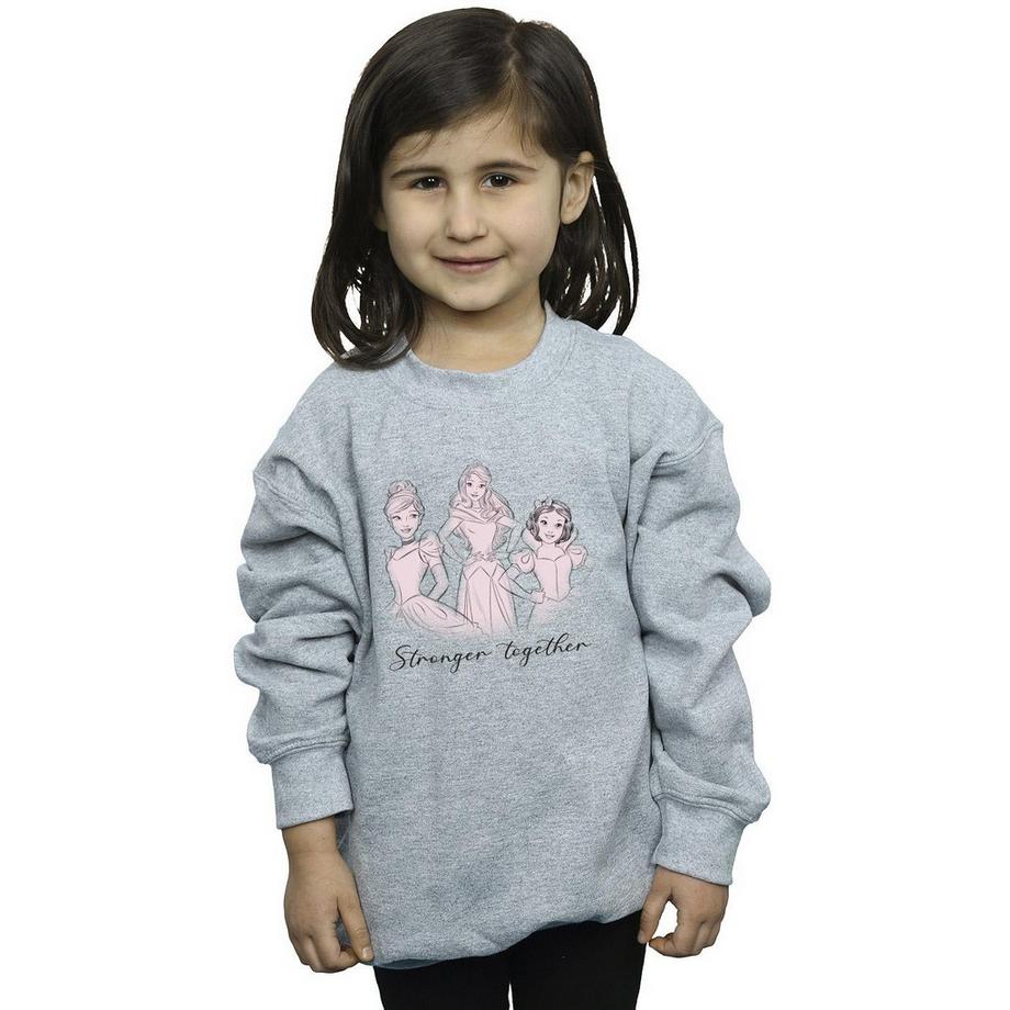 Disney  Princesses Stronger Together Sweatshirt 