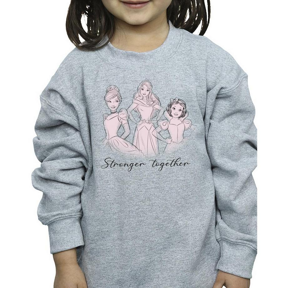 Disney  Princesses Stronger Together Sweatshirt 