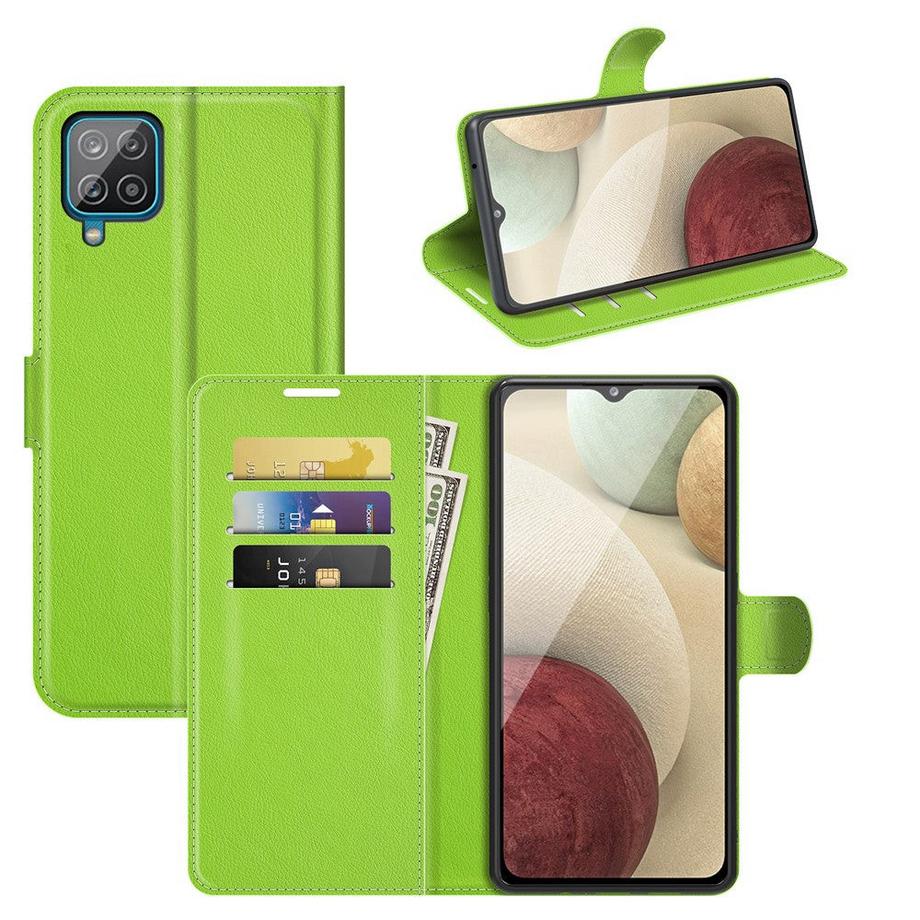 Cover-Discount  Galaxy A22 4G - Leder Etui Hülle 