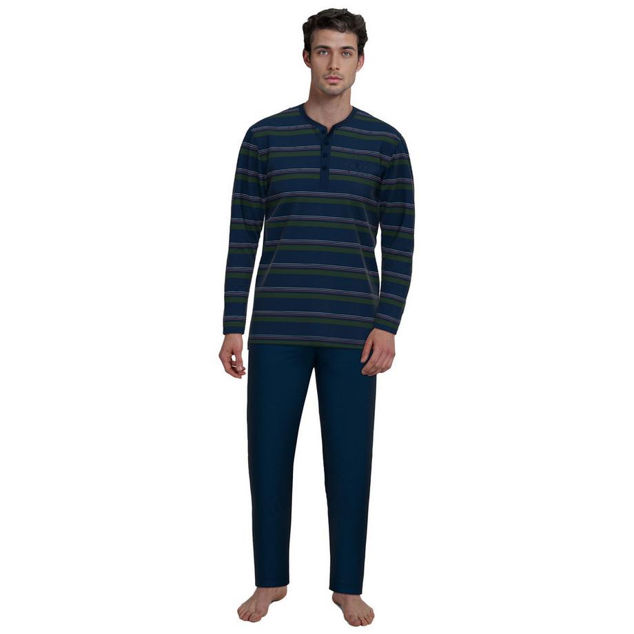 TOM TAILOR Bequem sitzender langer Pyjama  