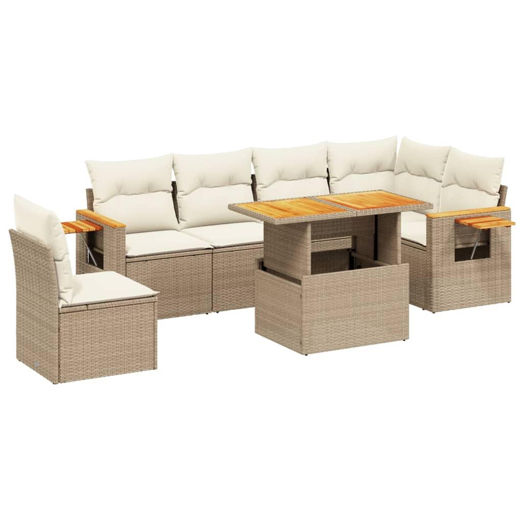 VidaXL Garten sofagarnitur poly-rattan  