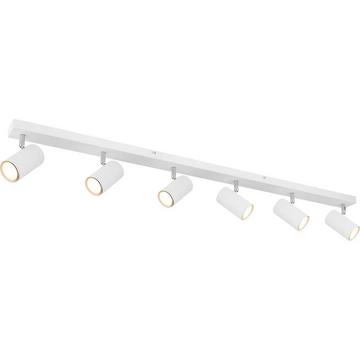 Strahler Robby Metall weiss 6xGU10