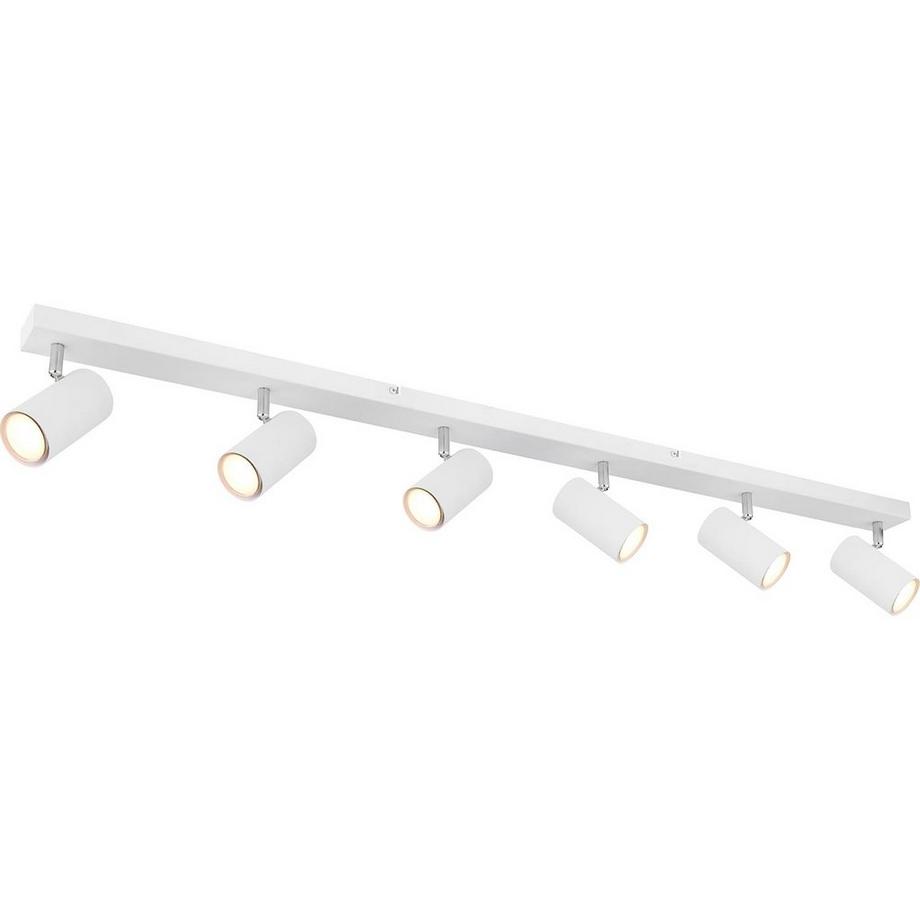 Strahler Robby Metall weiss 6xGU10