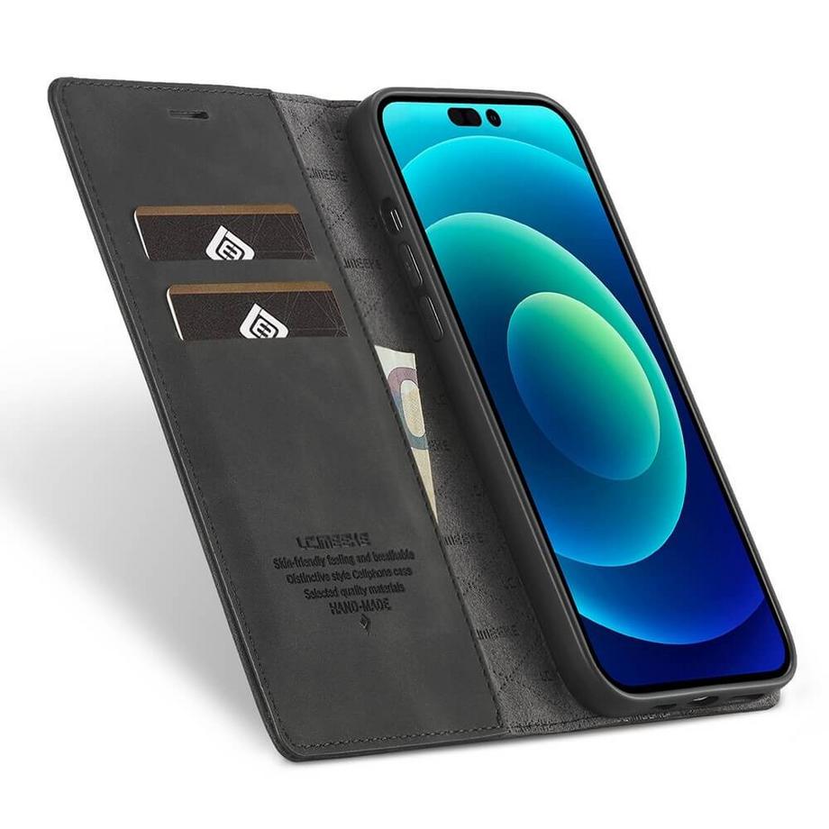 Cover-Discount  Iphone 14 Pro Max - Copertura Vintage Flip Case 