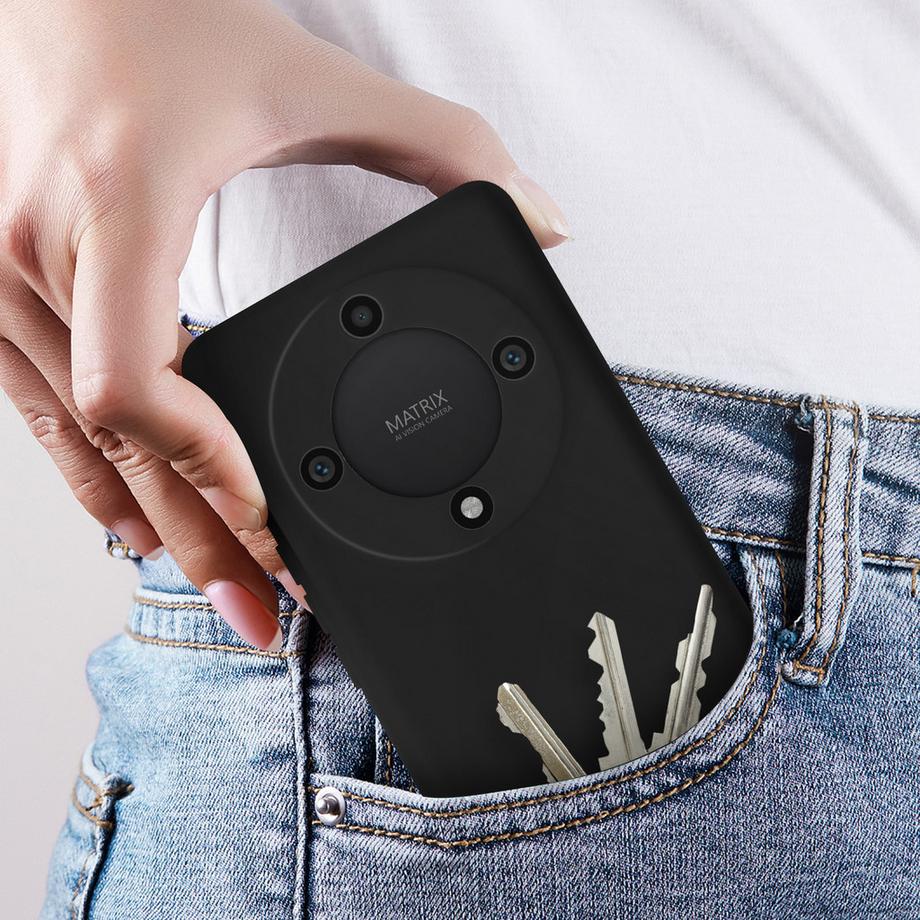 Avizar  Coque Mate Honor Magic 5 Lite 5G Noir 