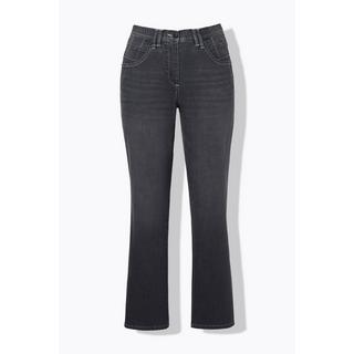 Ulla Popken  Jean Mandy, coupe 5 poches, jambe large 