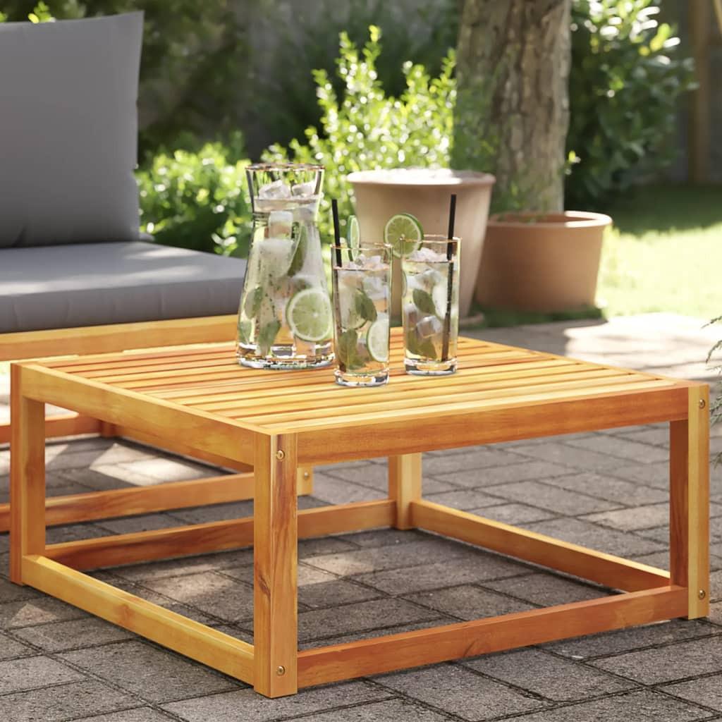 VidaXL Table de jardin bois d'acacia  