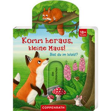 Komm heraus, kleine Maus! Bist du im Wald?