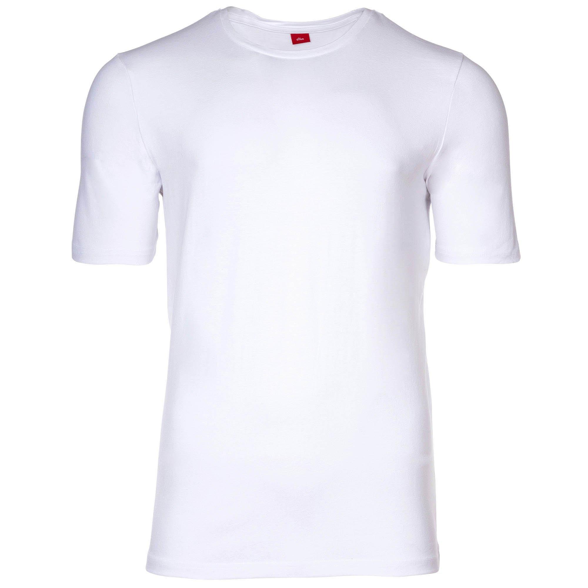 s. Oliver T-shirt 2 Paquet Coupe Ajustée  