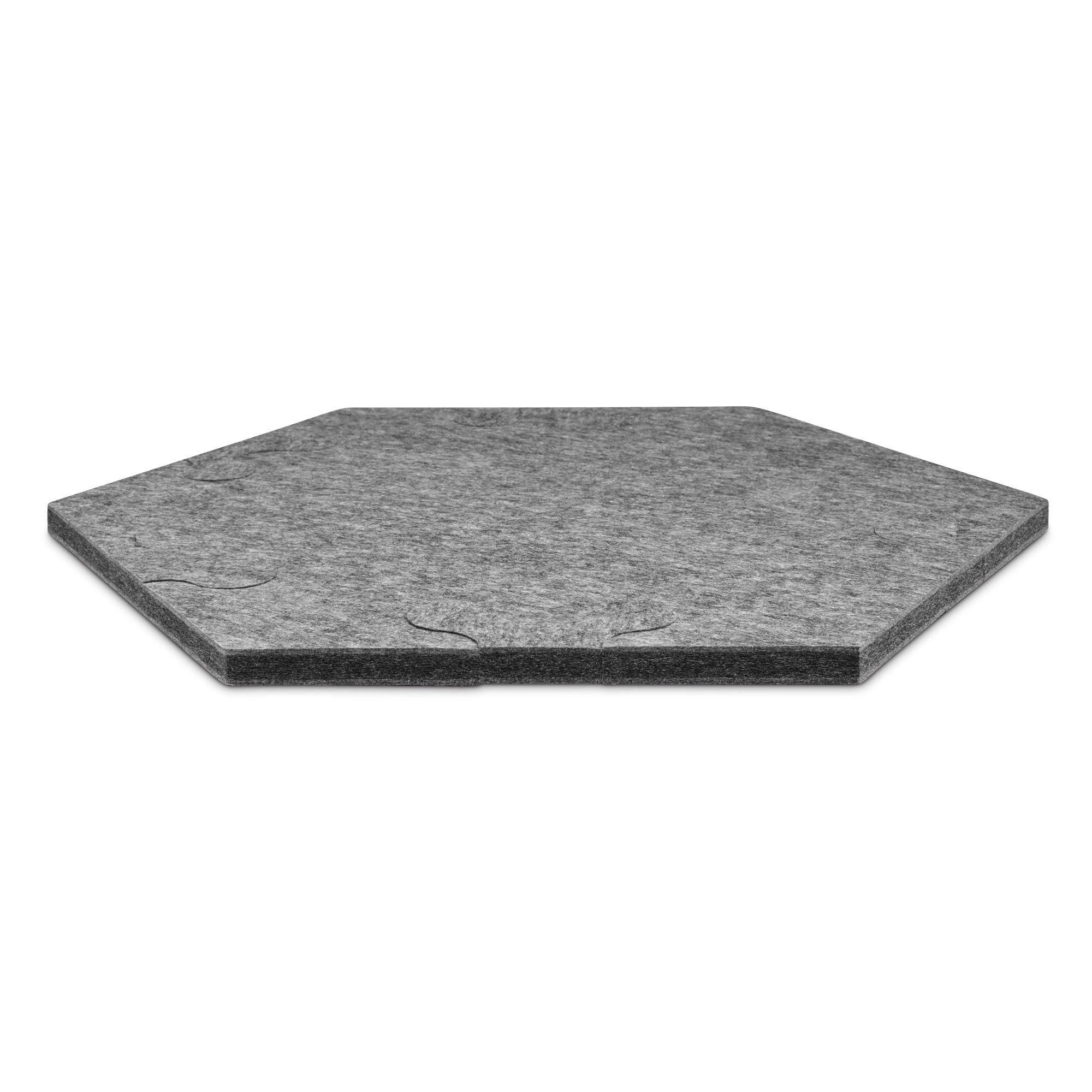 plotony  plotony Panneaux acoustiques Hexagon, 6 pièces, Gris 