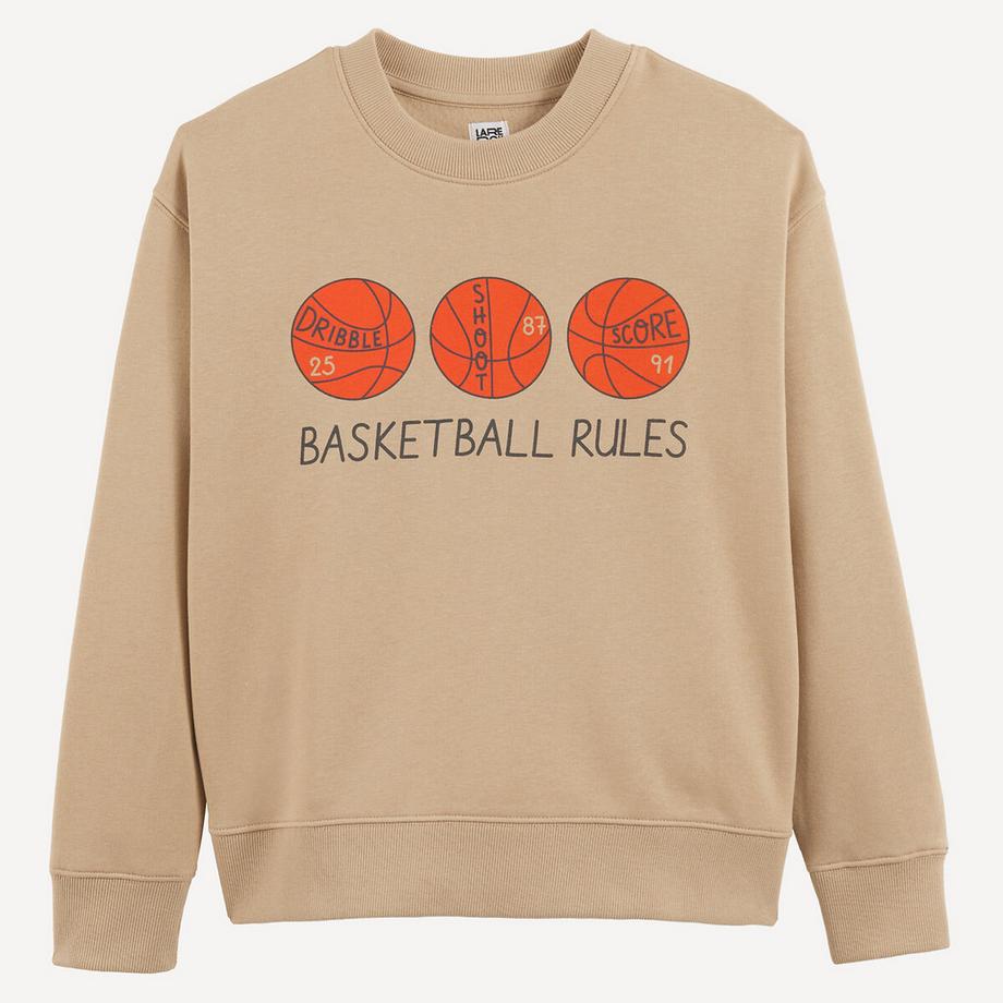 La Redoute Collections  Sweat col rond en molleton 