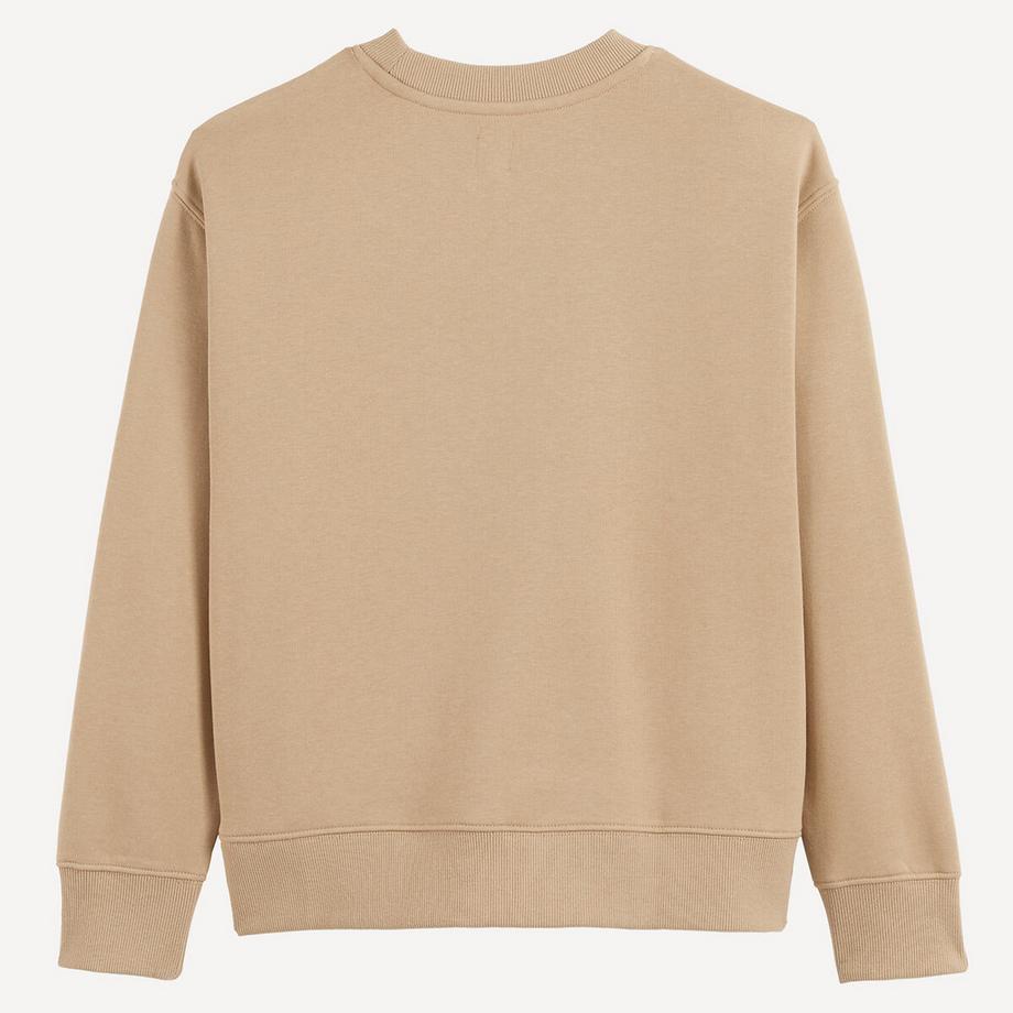 La Redoute Collections  Sweat col rond en molleton 
