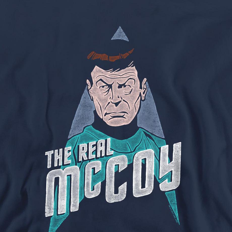 Star Trek The Real McCoy Felpa Stampata  
