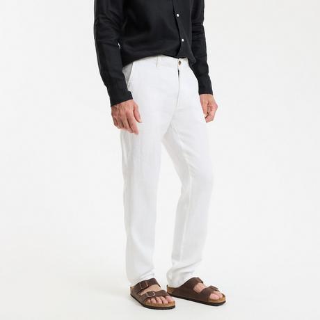 La Redoute Collections Pantaloni in lino Regular Fit  