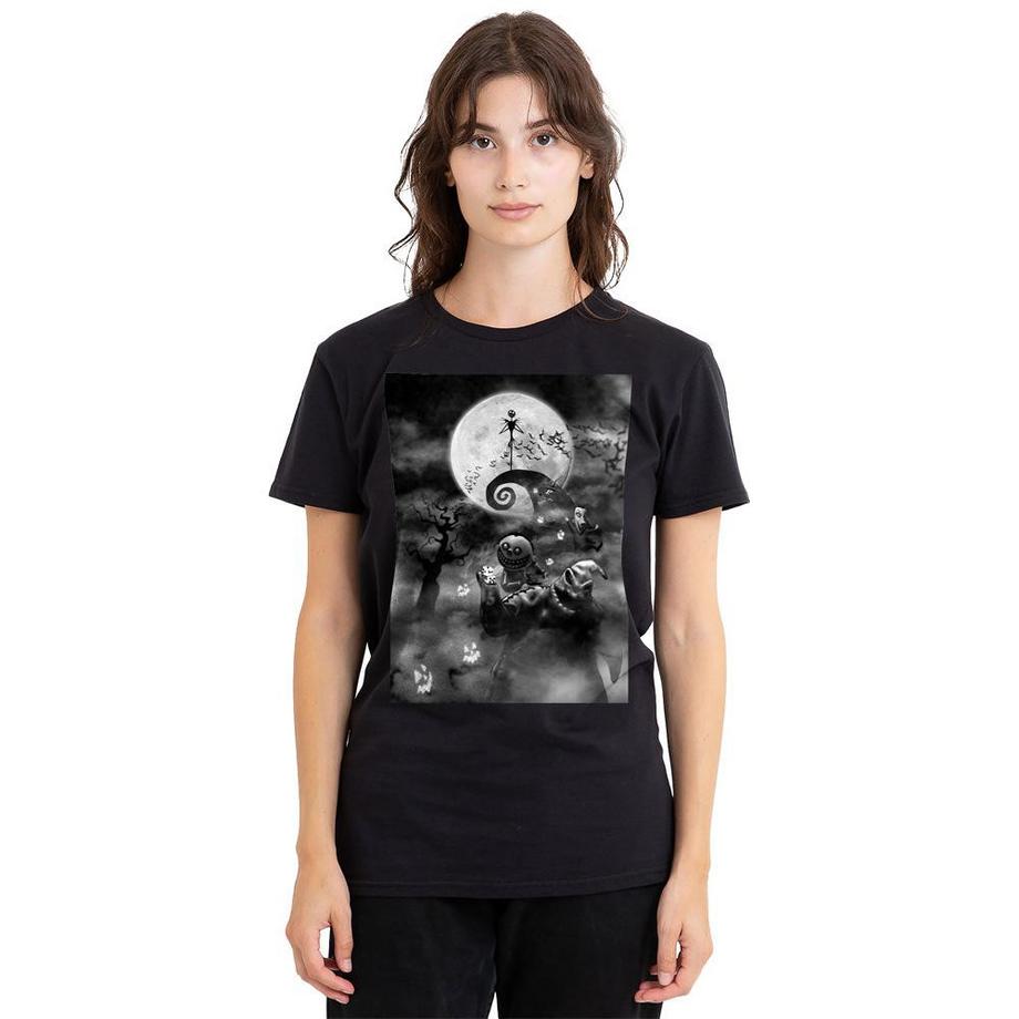The Nightmare Before Christmas Bedrucktes T-Shirt  